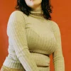 Hot Merino Tulle Skivvy - Oatmeal Women Tops & Tees | Knitwear