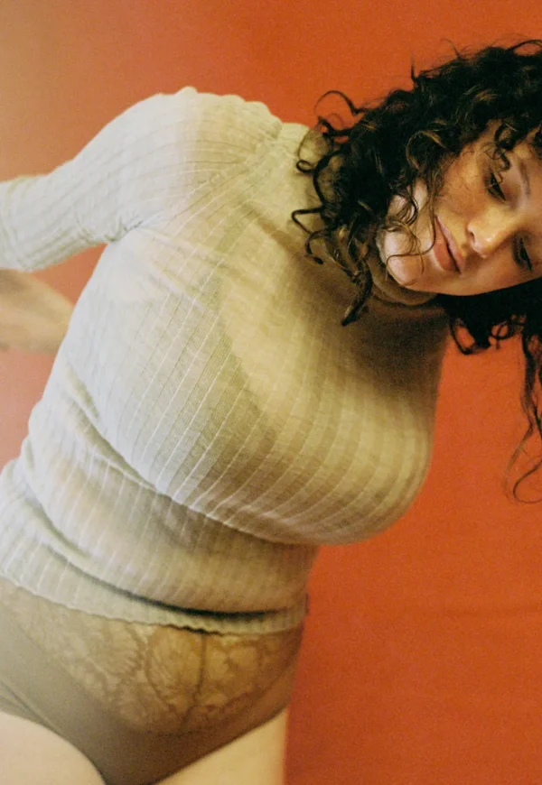 Hot Merino Tulle Skivvy - Oatmeal Women Tops & Tees | Knitwear