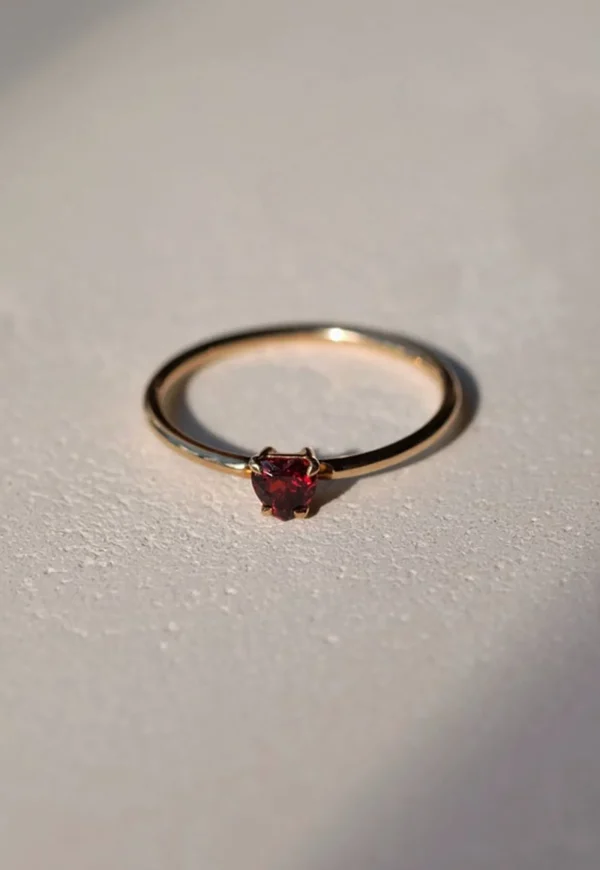 Fashion Micro Heart Ring Women Jewellery | Jewellery