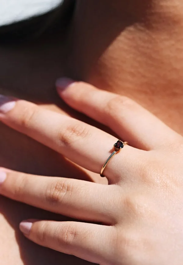 Fashion Micro Heart Ring Women Jewellery | Jewellery