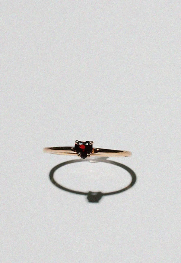 Fashion Micro Heart Ring Women Jewellery | Jewellery