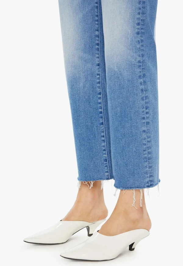 Sale Mid Rise Rambler Zip Ankle Fray - Enjoy The Ride Women Denim