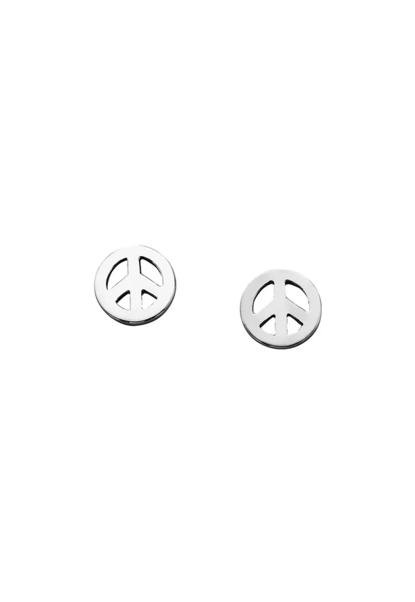 Outlet Mini Peace Studs Women Jewellery | Jewellery