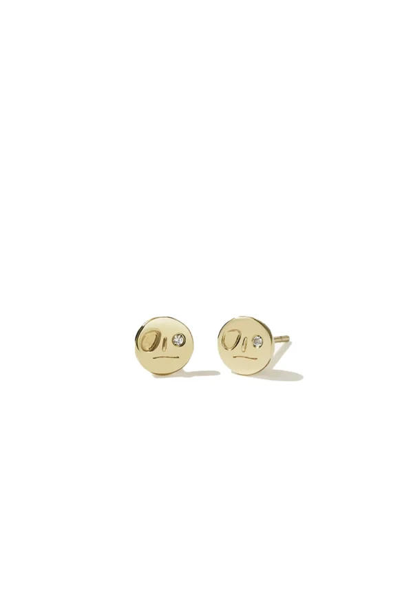 Fashion Miro Stud Earrings with Stone Women Jewellery | Jewellery