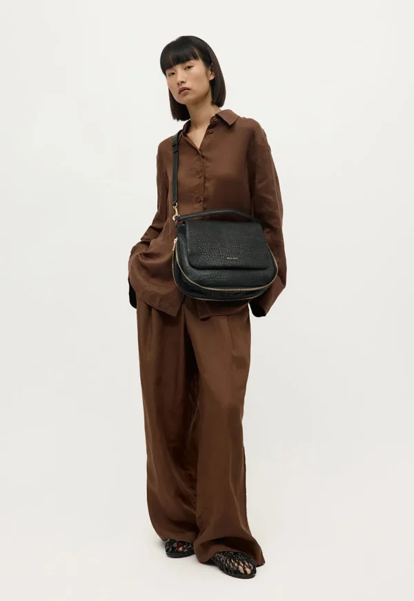 New Mr Caiman - Black Bulle/Brass Women Bags | Bags