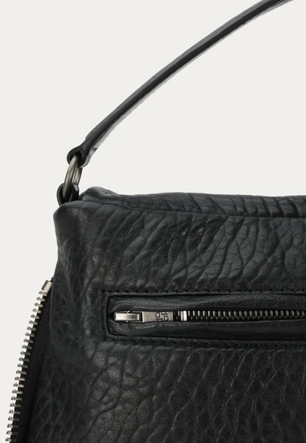 Fashion Mr Caiman - Gunmetal Black Bulle Women Bags | Bags