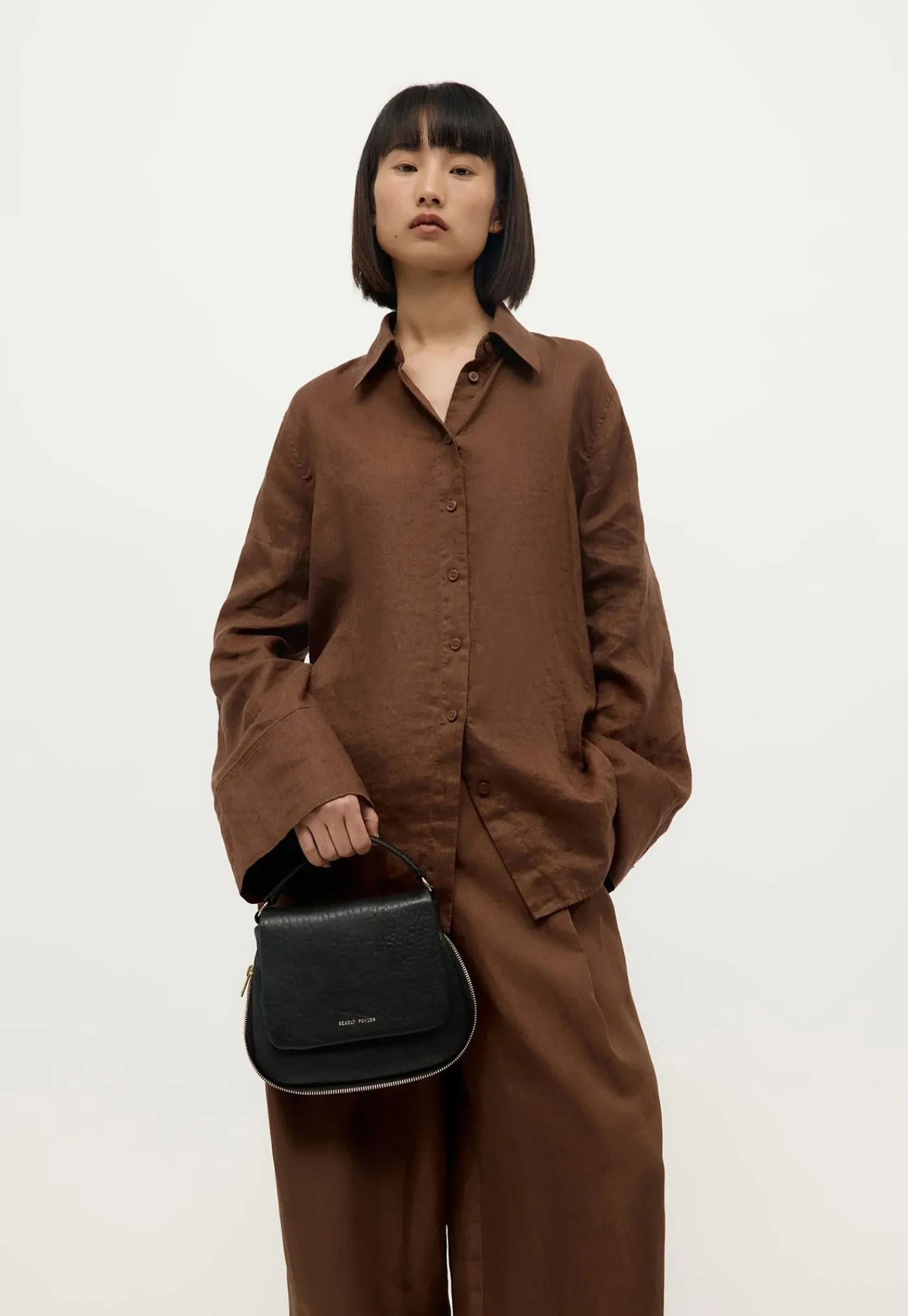 mr_caiman_mini__black_bul_1.webp Discount Mr Caiman Mini - Black Bulle Women Bags | Bags