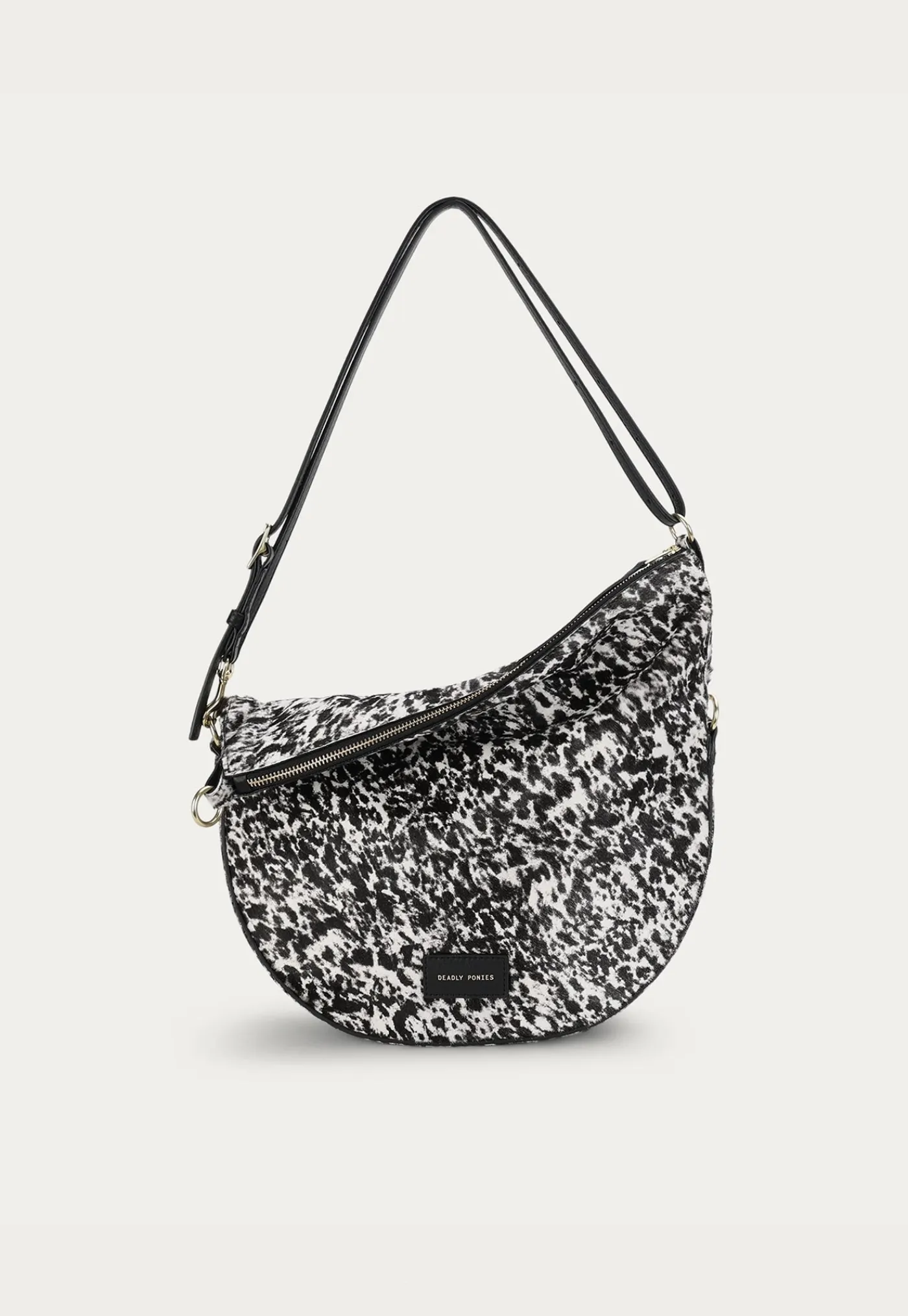 mr_leopard__graphite_calf_0.webp Clearance Mr Leopard - Graphite Calf Hair Women Bags | Bags