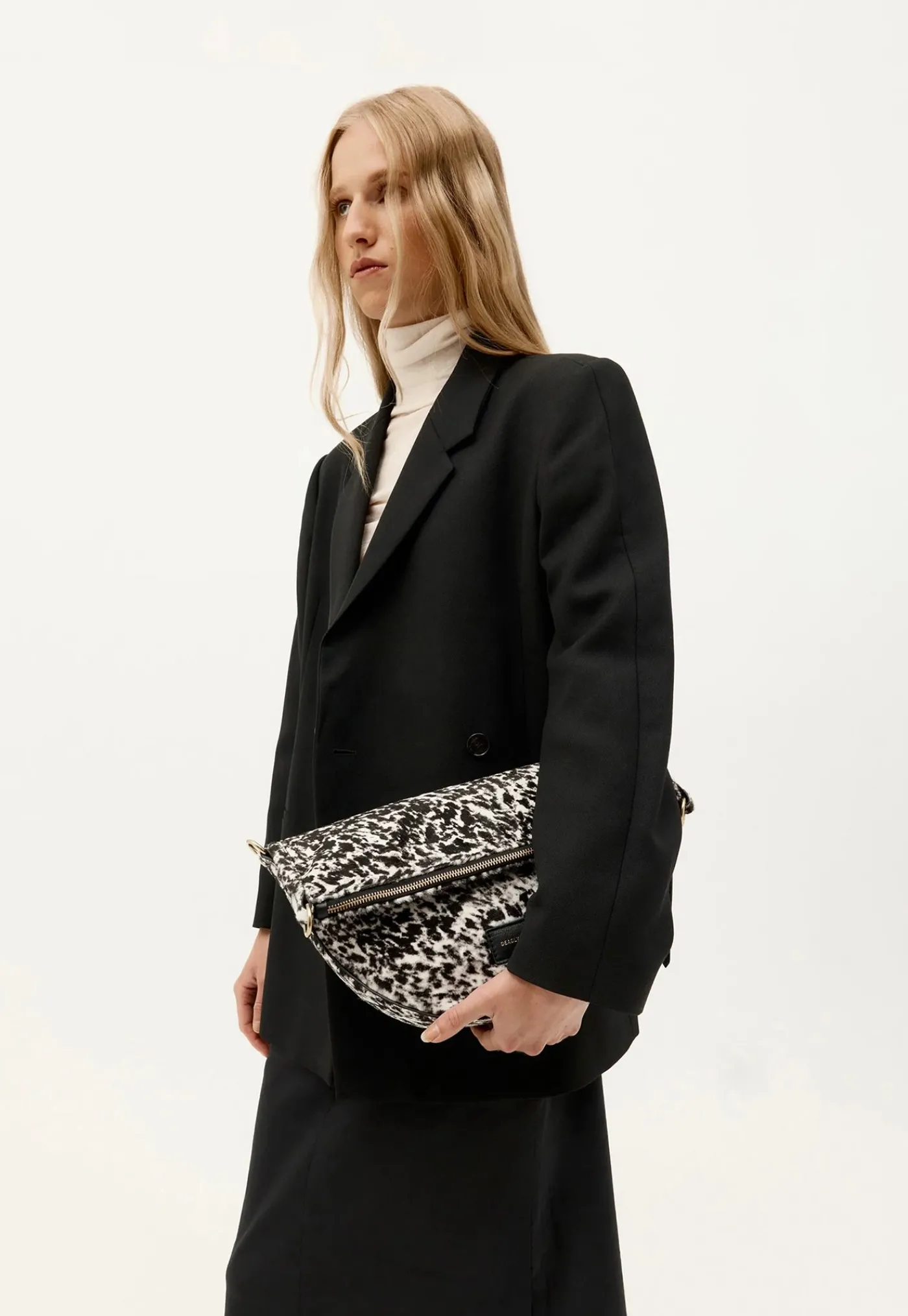 mr_leopard__graphite_calf_1.webp Clearance Mr Leopard - Graphite Calf Hair Women Bags | Bags