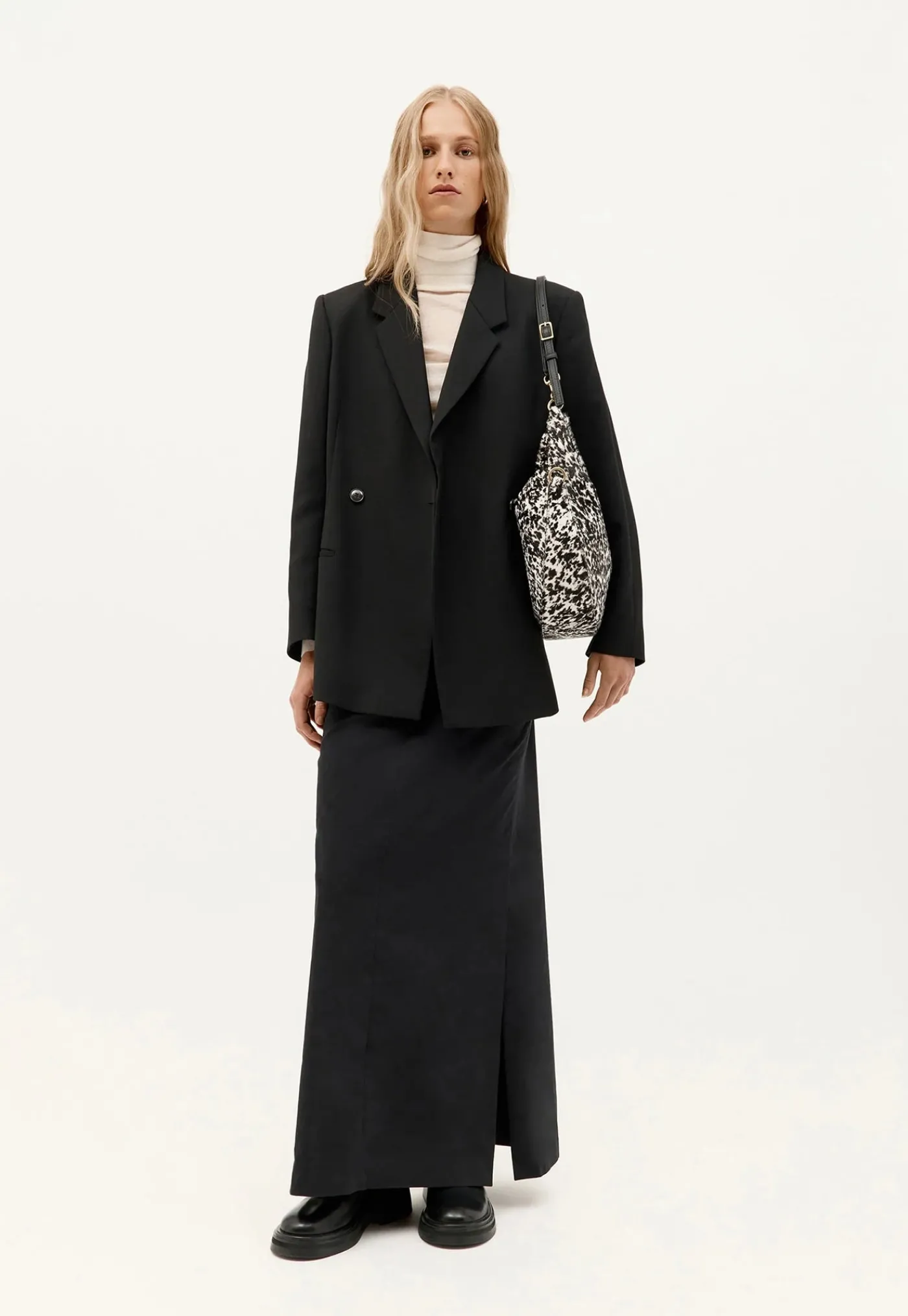 mr_leopard__graphite_calf_10.webp Clearance Mr Leopard - Graphite Calf Hair Women Bags | Bags
