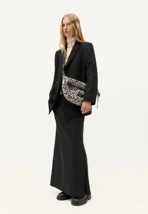 Clearance Mr Leopard - Graphite Calf Hair Women Bags | Bags