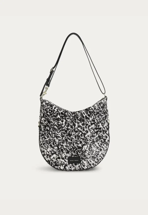 Clearance Mr Leopard - Graphite Calf Hair Women Bags | Bags
