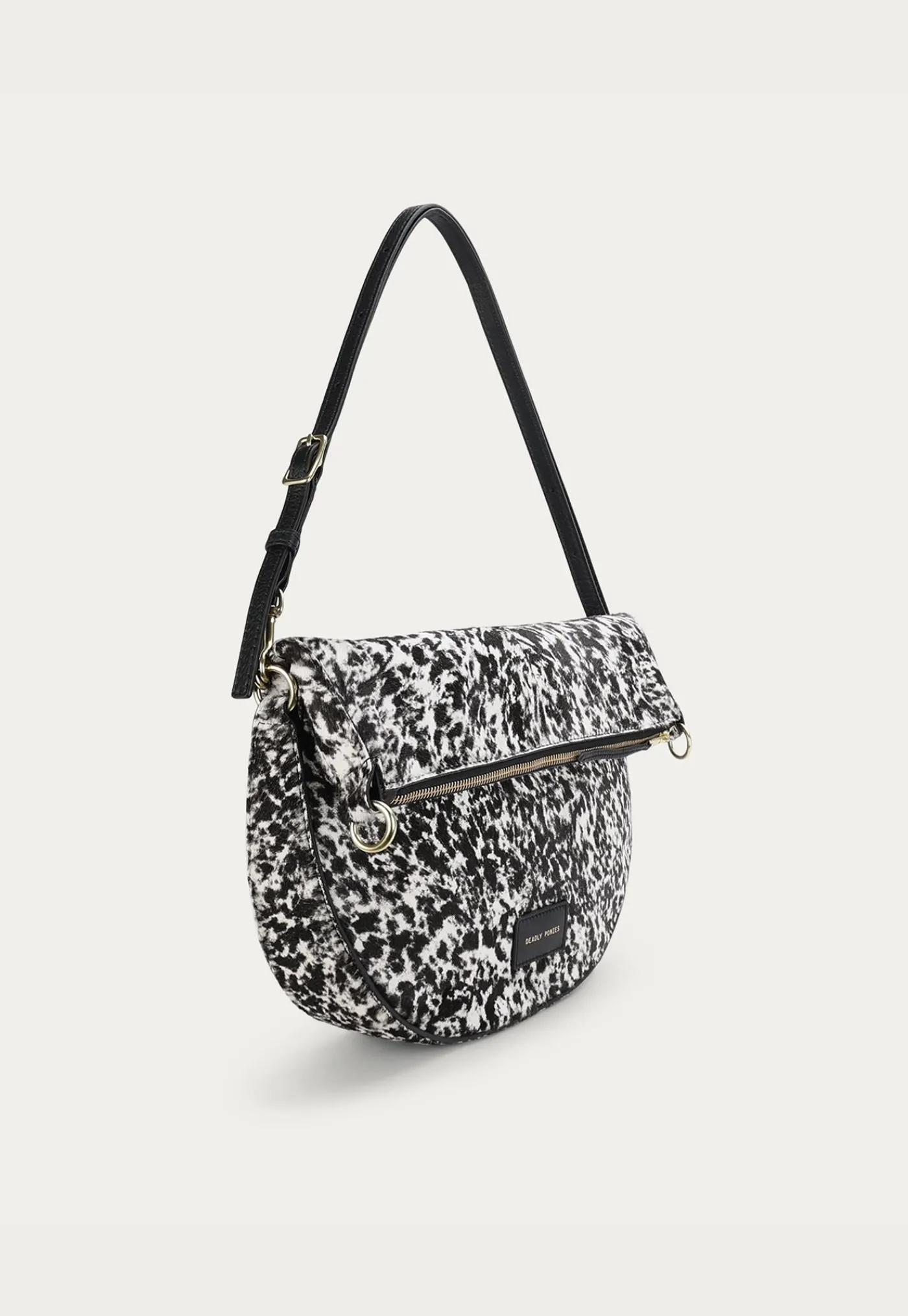 mr_leopard__graphite_calf_5.webp Clearance Mr Leopard - Graphite Calf Hair Women Bags | Bags
