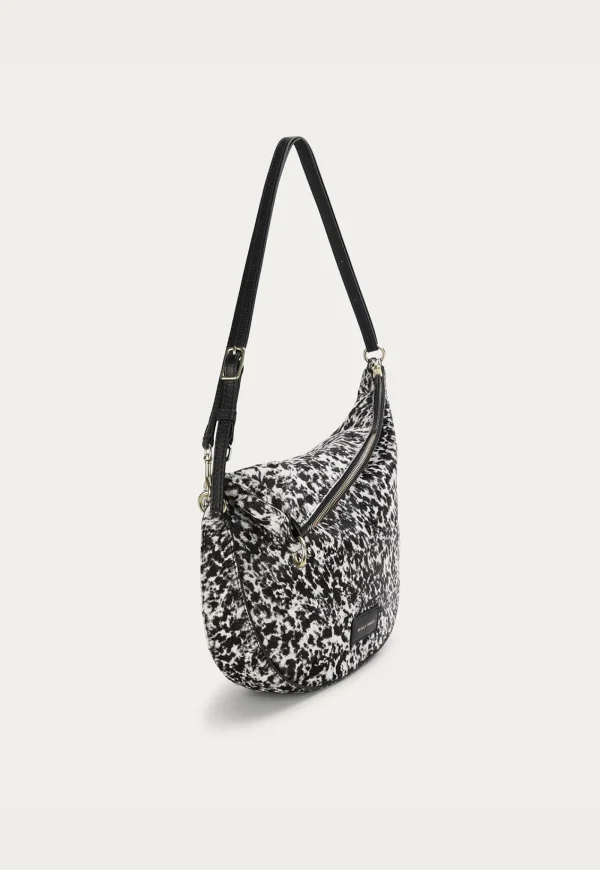 Clearance Mr Leopard - Graphite Calf Hair Women Bags | Bags