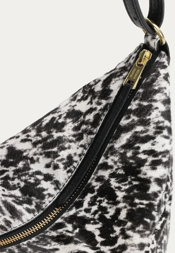 Clearance Mr Leopard - Graphite Calf Hair Women Bags | Bags