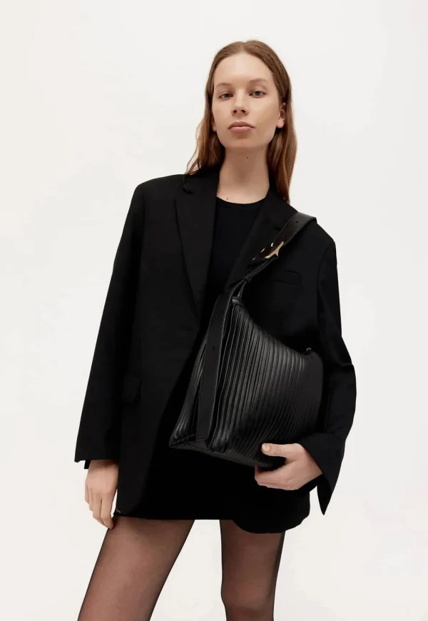 Best Mr Midimese - Black Pleated Women Bags | Bags