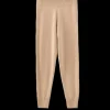 Online N.46 Cashmere Classic Track Pant - Tan Women Pants | Knitwear