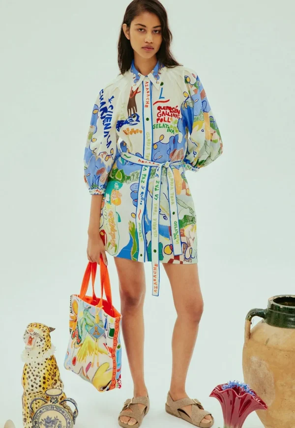 Best Nadia Mini Shirtdress - Multi Women Dresses