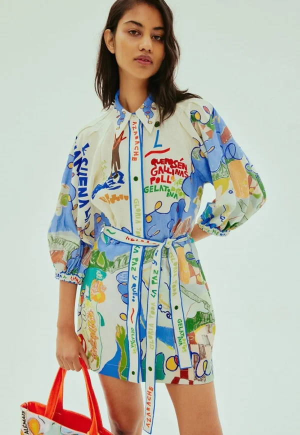 Best Nadia Mini Shirtdress - Multi Women Dresses