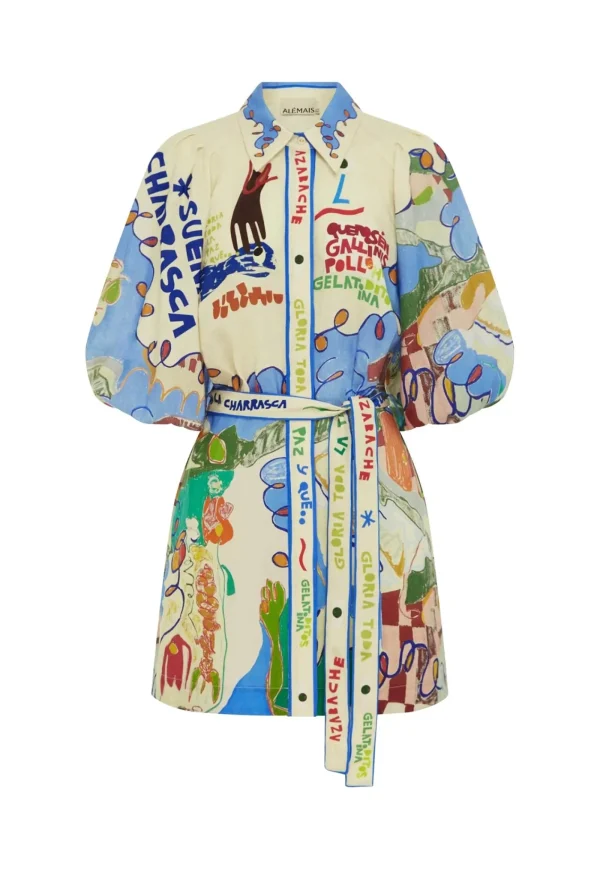 Best Nadia Mini Shirtdress - Multi Women Dresses