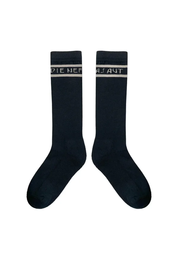 Clearance Nefas Socks - Black/Putty Women Socks | Socks