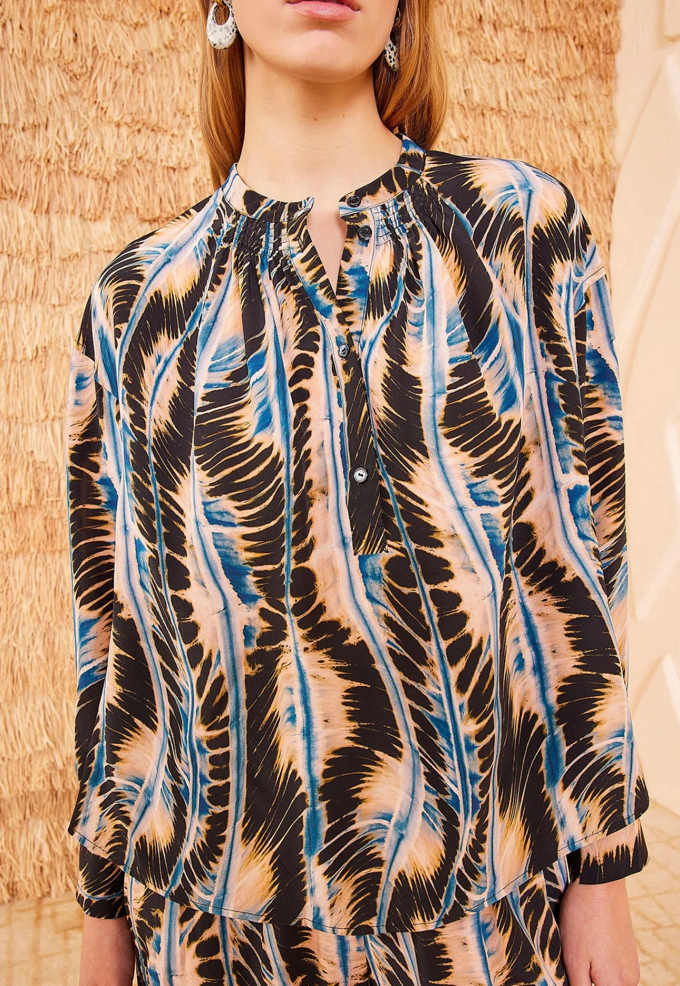nehir_blouse__river_1.webp Hot Nehir Blouse - River Women Tops & Tees