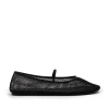 Fashion Net Ballet Flat - Black Women Footwear | Flats