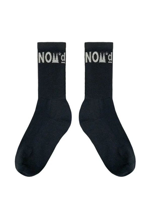 Hot New 1986 Socks - Black/Putty Women Socks | Socks
