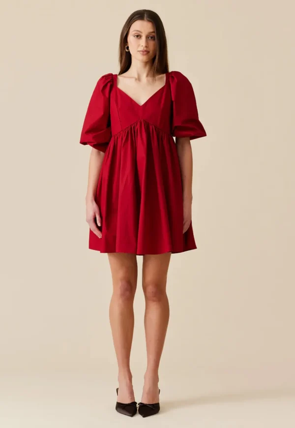 New Noni Mini Dress - Garnet Women Dresses