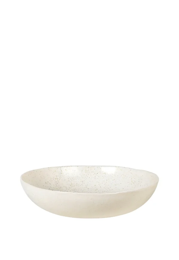 Outlet Nordic Vanilla Salad Bowl Ceramics