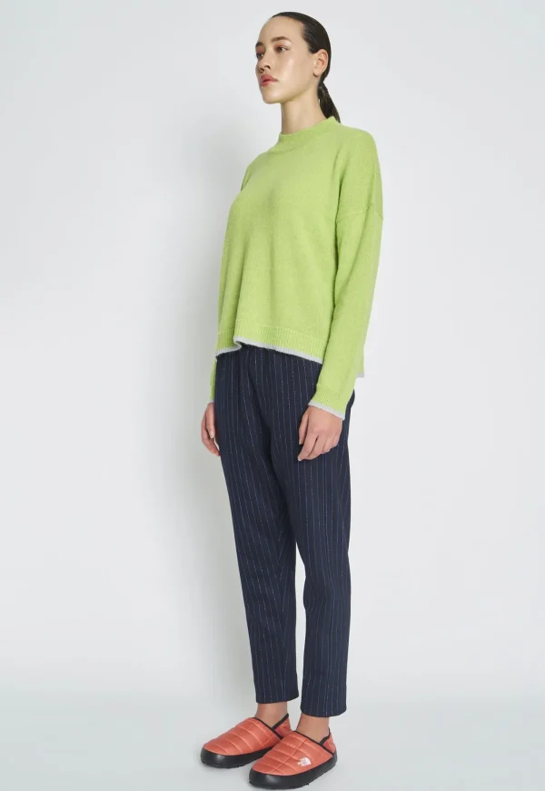 Best Ollie Jumper - Lime Women Knitwear