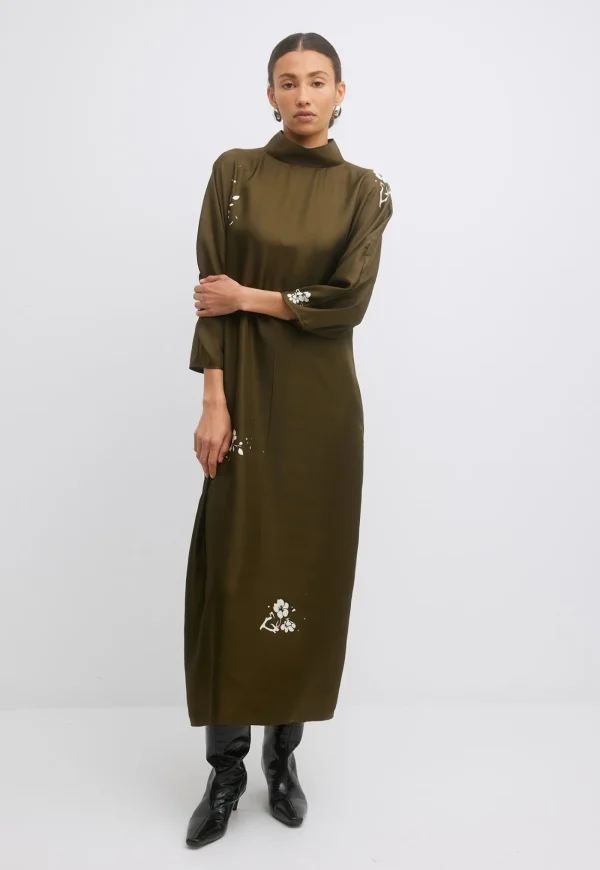 Discount Orcagna Dress - Plum Blossom Print Women Dresses