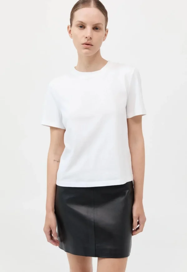Clearance Organic Cotton Tee - White Women Tops & Tees