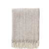Discount Otis Wool Throw - Beige Cushions & Throws