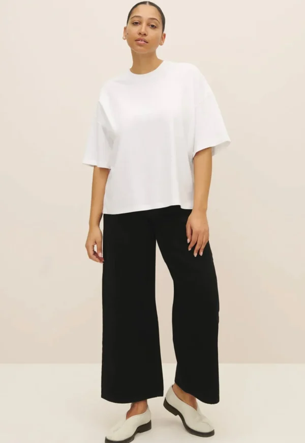 Best Oversized Boxy Tee - White Women Tops & Tees