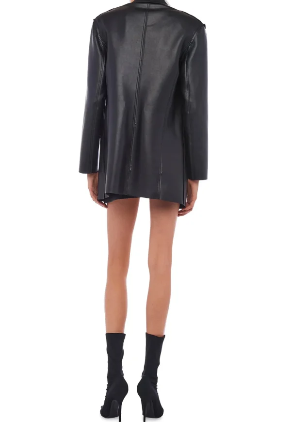 Discount Oversized Single Breasted Jacket - Black Women Blazers & Jackets