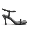 Hot Padded Heel - Black Women Footwear | Heels