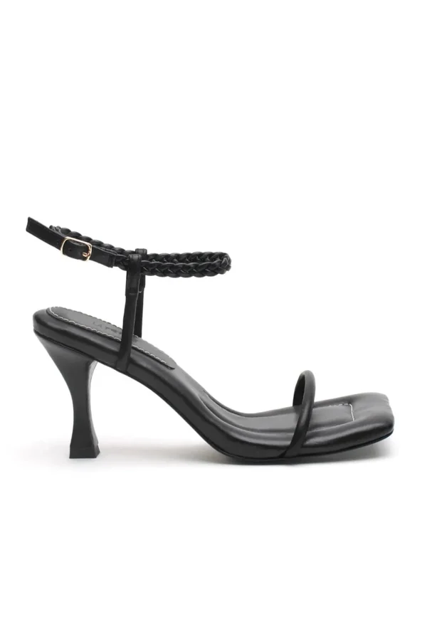 Hot Padded Heel - Black Women Footwear | Heels