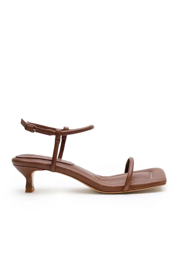 New Padded Kitten Heel - Pecan Women Footwear | Heels