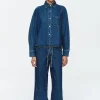 Clearance Pearl Shirt - Heritage Blue Women Tops & Tees