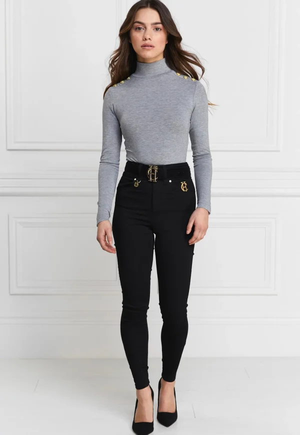 Clearance Petite Jodhpur Jean - Black Women Denim