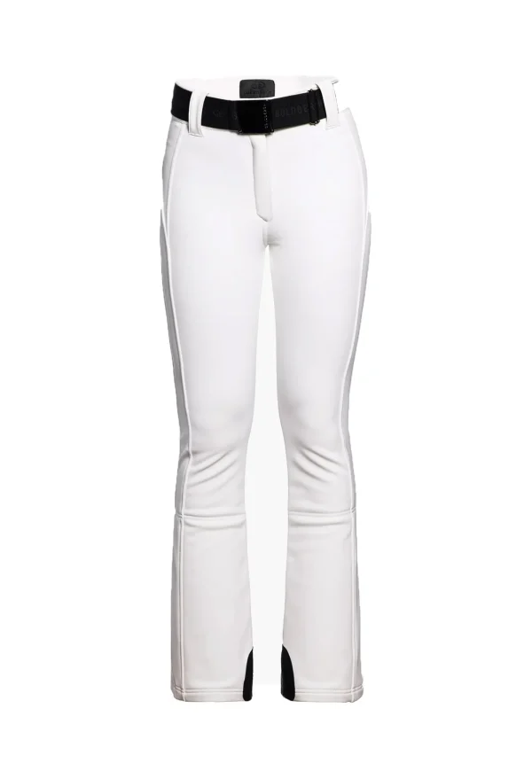 Hot Pippa Ski Pants - White Women Pants