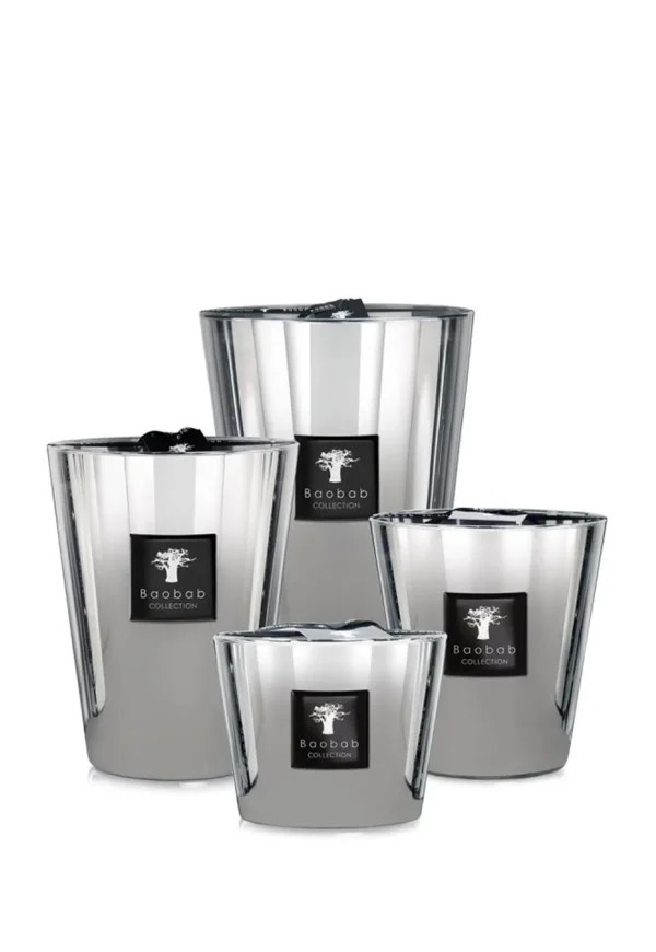 New Platinum Scented Candle Candles