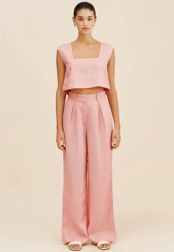 New Presley Trouser - Pink Salt Women Pants
