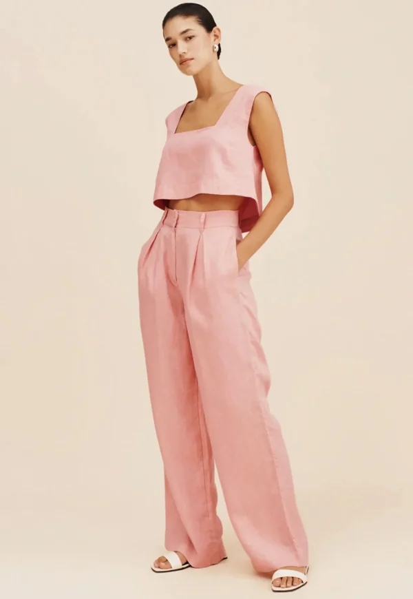 New Presley Trouser - Pink Salt Women Pants