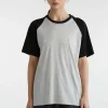 New Raglan T Momentum - Grey Women Tops & Tees
