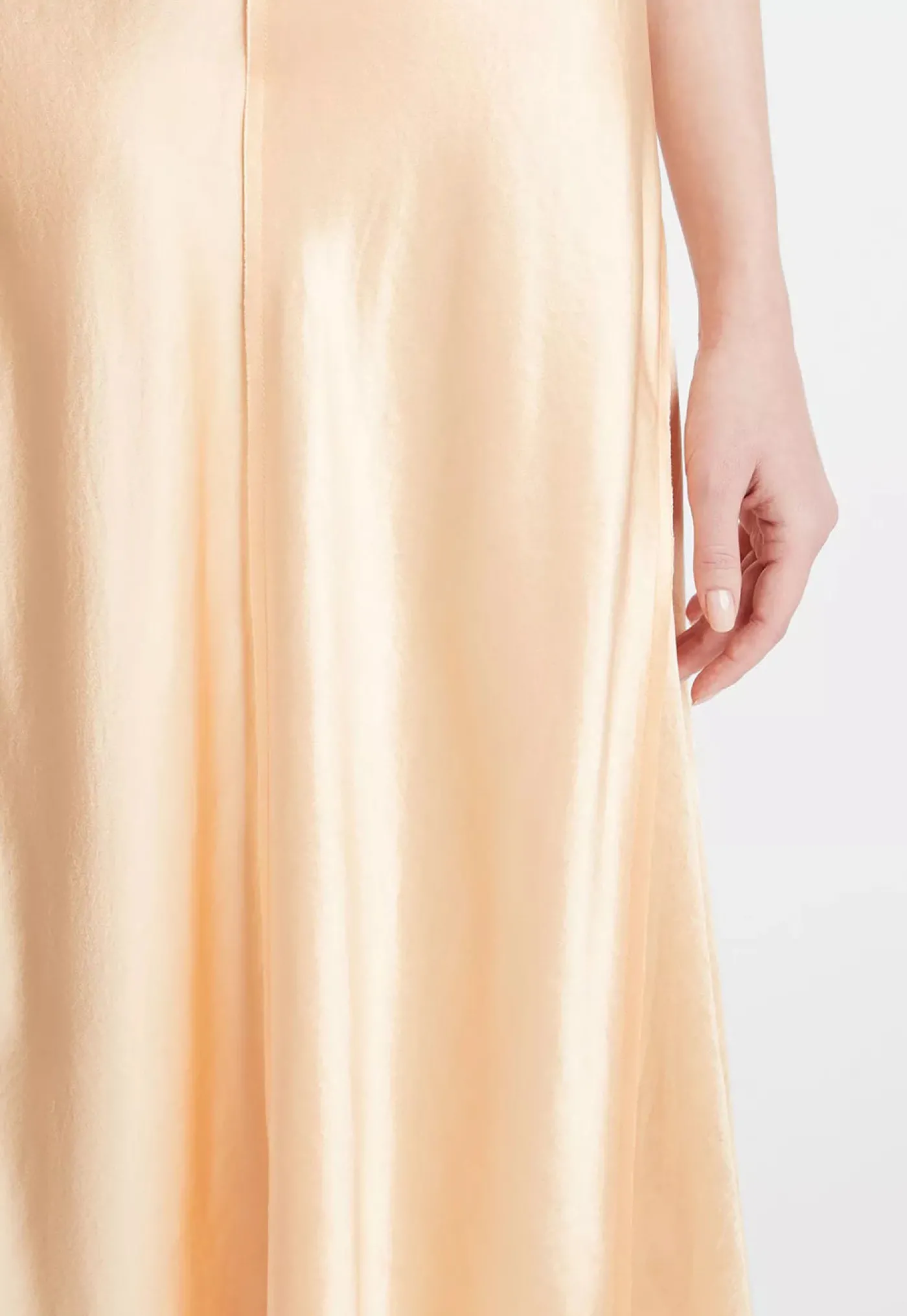 raw_edge_panelled_slip_sk_2.webp Sale Raw Edge Panelled Slip Skirt - Cantaloupe Women Skirts
