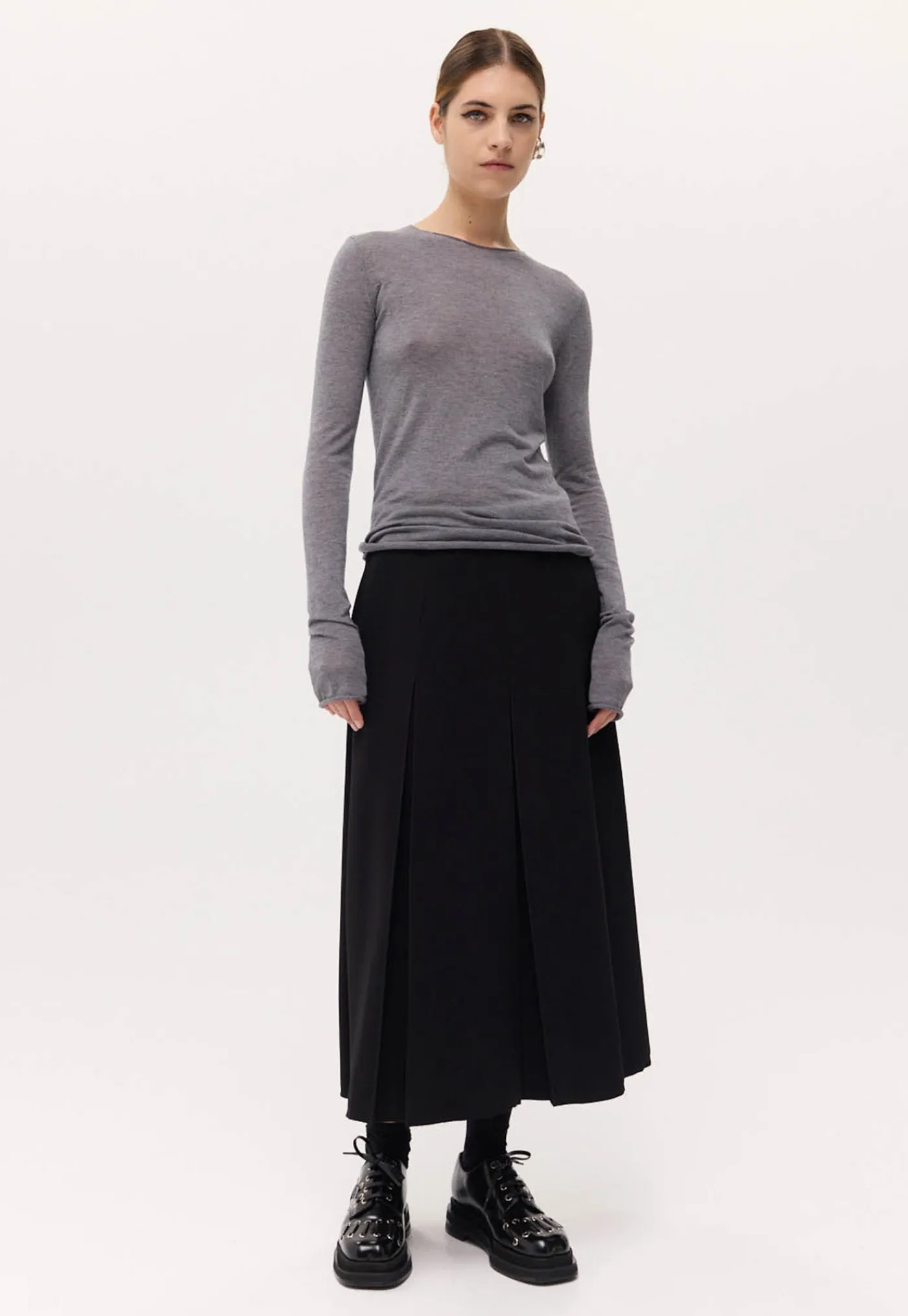 raw_soho_knit__cement_0.webp Clearance Raw Soho Knit - Cement Women Tops & Tees | Knitwear