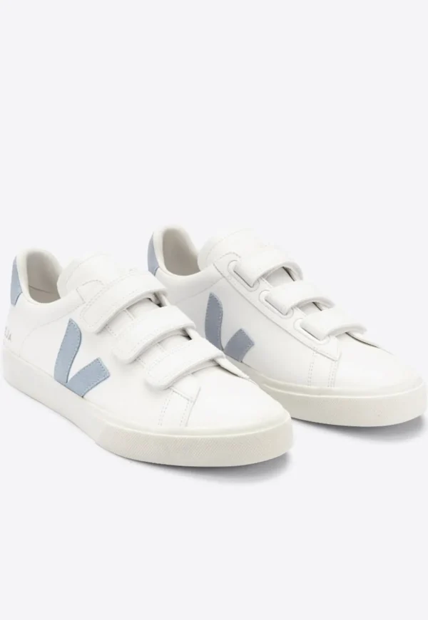 Hot Recife Chrome Free Leather - Extra White/Steel Women Footwear | Sneakers
