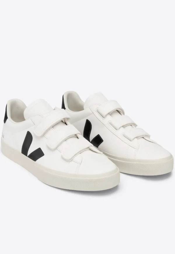 Clearance Recife Chrome Free Leather - White/Black Women Footwear | Sneakers